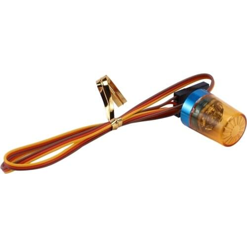 Multi-Function LED Lamp Strobing-Blasting/Flashing/Rotating Light for 1/10 RC Model Car 1:14 Tamiya Tractor RC Engineering Truck