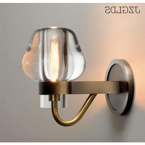 Nordice wall lights wall lamp glass ball dining room aisle bedside luminaria de parede wall lights for home