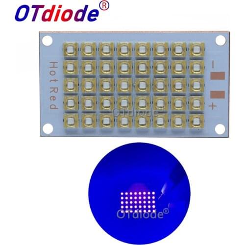 New 50W 100W120W Epileds UV 395nm 405nm 365nmCOB Bulbs LED Chip Diode purple Ultra Violet light glue curing light ink,3D printer