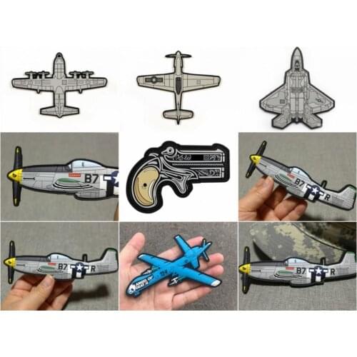 RAPTOR FLIGHT P51 72-V C130 Tactical Magic Stickers Personalized Epaulettes Outdoor Pvc Badge