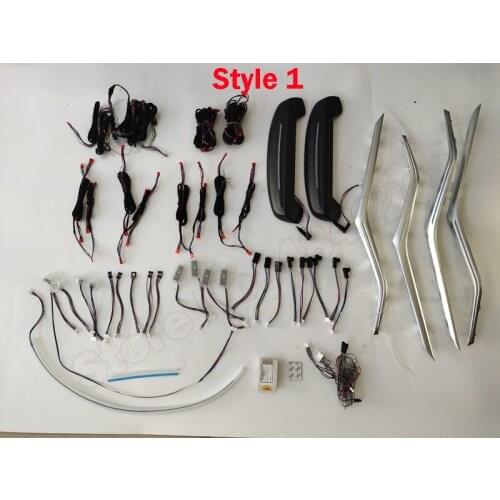 LED For BMW 3 Series G20 G28 2019-2021 Interior Atmosphere Lamp illuminated Strip Decorative Diamond Center Tweeter 11 Colors