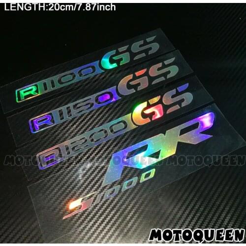 Motorcycle Reflective Laser Helmet Tank Pad Decoration Sticker Motorbike Decals for R1100 R1150 R1200 GS S1000 RR XR R1200GS