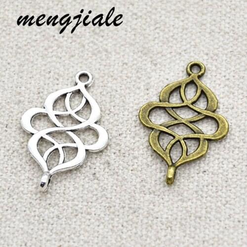18pcs Hot Sell Vintage Metal Infinity Symbol Connectors Charms Pendant For DIY Making Alloy Handmade Finding Jewelry