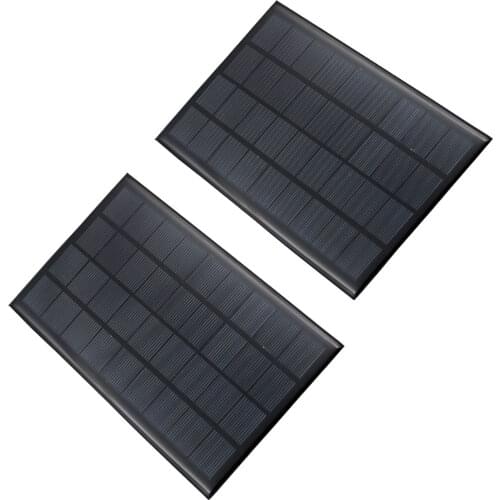 9V 3W 330mA Solar Panel Portable Mini Sunpower DIY Module Panel System For Solar Lamp Battery Toys Phone Charger Solar Cells