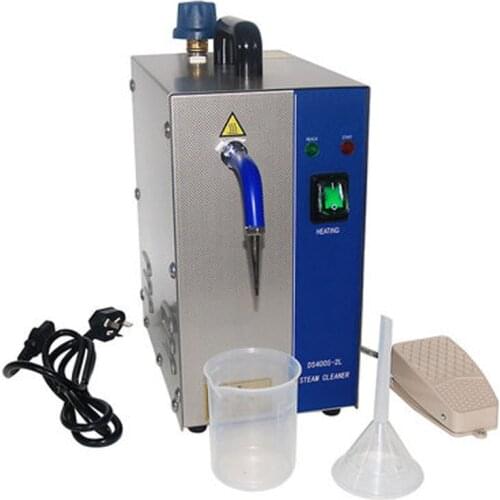 2L Stainless Steel Jewelry steam cleaner Gem washer Gold and silver jewelry steam cleaning machine goldsmith equipment tools