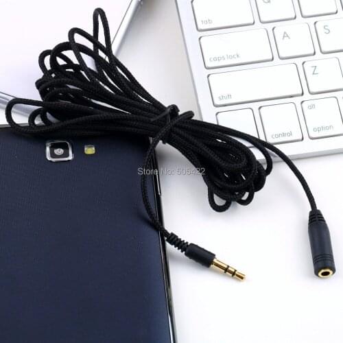 3.5mm 1/8" Stereo Audio Aux Headphone Extension Cable Cord Male to Female 5FT 10FT 16FT