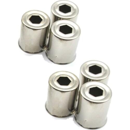 6 pieces/lot) Microwave Oven Parts Magnetron Cap Steel Cap Magnetron Replacement for Galanz Witol 2m219J 319K