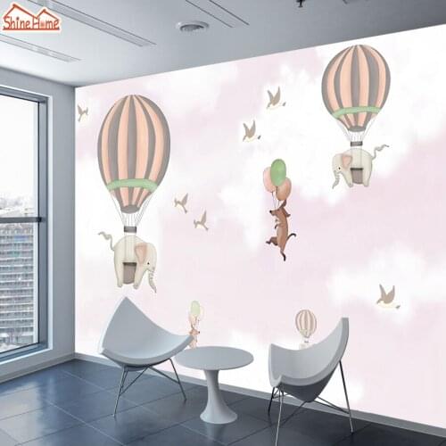 8d Silk Cartoon Kids Self Adhesive Wall Paper Papers Home Deor Photo Wallpaper 3d Wallpapers for Living Room Bedroom Walls Mural