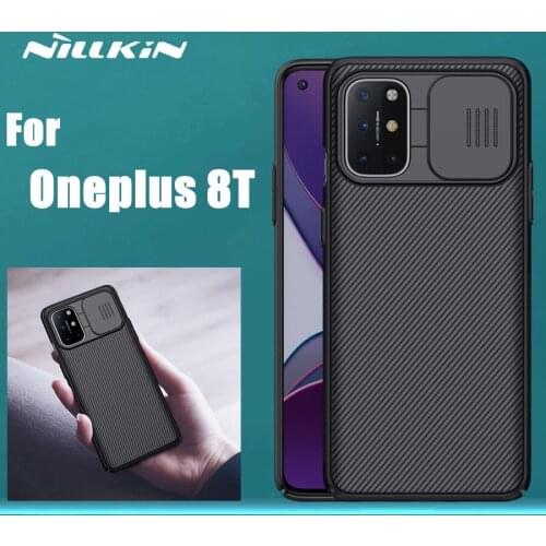 Camera Protection Case Global Versio for Oneplus One Plus 8T 1+8T NILLKIN CamShield Protect Cover Lens Protection Cases