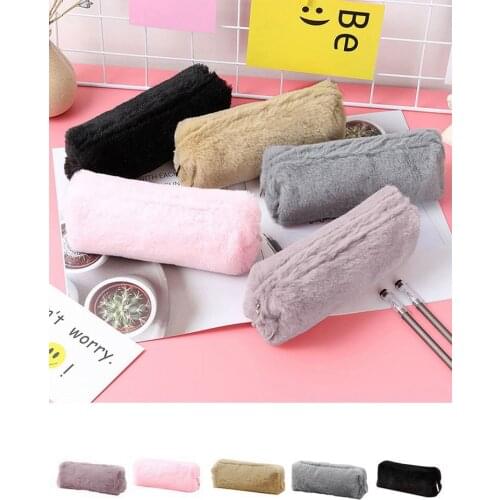 Case Purse Pencil-Bag Cosmetic School Pencil Pen Case Cosmetic Makeup Bag Storage Pouch Purse Student School office Pen Bag