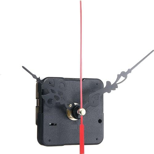 Black Wall Quartz Clock Movement Classic Hanging Clock DIY Motor Movement Mechanism Parts Hands Replacement Repair Parts Tool