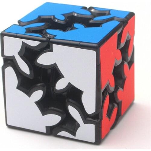 Zcube 2X2X2 Gear Twist Puzzle Speed Intelligence Magic Cube Toy Cloth stickers 1Pcs Safe ABS Ultra-Smooth Intelligence Gift 60mm