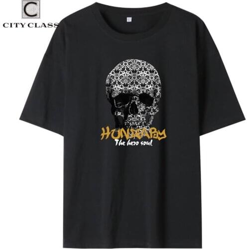 CITY CLASS New Printed T Shirt Hot Sale Casual Sports T Shirt Short Sleeve 100% Cotton Shirt for Male Quotes CCLW003