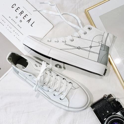 Men Canvas Shoes Fashion Summer Casual Sneakers Student Casual Shoes High Top Man Vulcanize Shoes Zapatos Deportivos