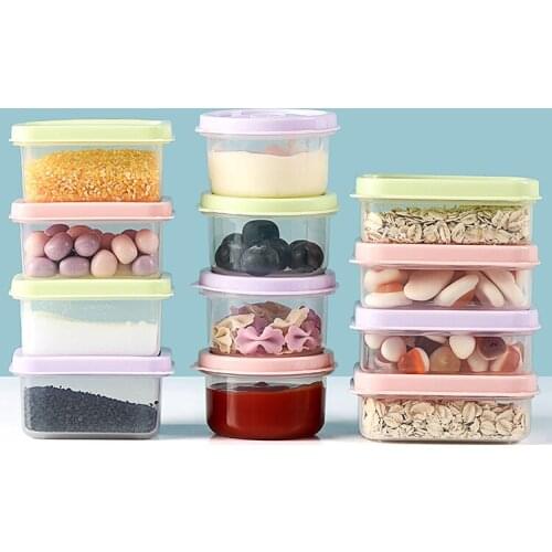 Food Container Covered Food Sealed PP Tank Kitchen Miscellaneous Grain Storage Boxes Kitchen Storage Box Food Storage Container