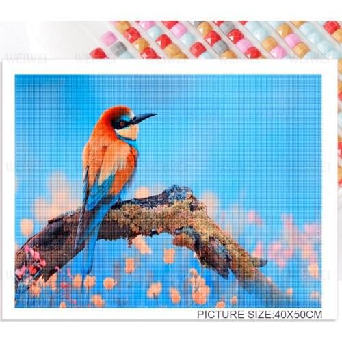 Cute Puffin Animal Diamond Painting Diy Home Decoration Handmade Gift Bird Chameleon Mosaic Patch Diamond Embroidery Wall Art