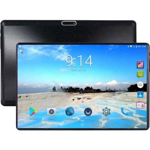 New 10 inch Android 9.0 Tablet pc 32GB ROM Quad Core Dual SIM Wireless FM IPS Screen Phone Tablet Google WIFI GPS Bluetooth