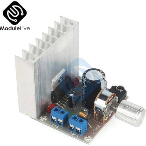 TDA7377 DC 12V Amplifier Board 2.0 Double Track No Noise Amplifier Module Bookshelf Speakers Power 35W+35W 2 Dual Channel Board