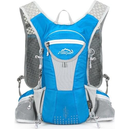 Outdoor Bags Hiking Camping Climbing Backpacks Men Women 12L Storage S-Strap Non-slip Anti-flow Breathable 10Color Traveling Bag