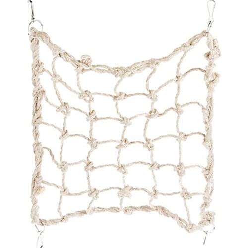 Birds Climbing Net Parrots Ladder Swing Hanging Rope with Buckles Play Gym Toys Chewing Toy TB Sale