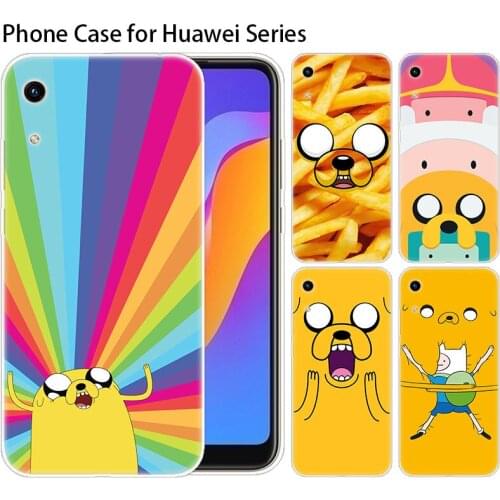 Hot Silicone Case Anime Adventure Time for Huawei NOVA 5 5i Mate 30 Lite Y9 Prime 2019 P Smart Z Plus 2019 Honor 8S 8A 9X 20 Pro