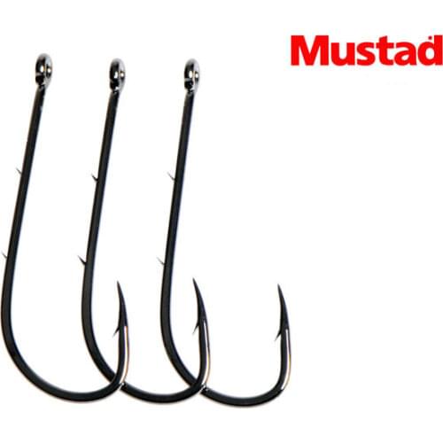 High-quality Mustad Hook Reference Size 6# 4# 2# 1# 1/0# 2/0# 3/0# 4/0# Fishing hooks