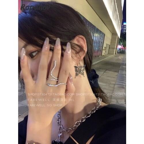 Ropuhov 2021 New Engagement Stainless Steel Mood Ring Sterling Silver Wedding Gothic for Women Luxury Jewelry Wholesale