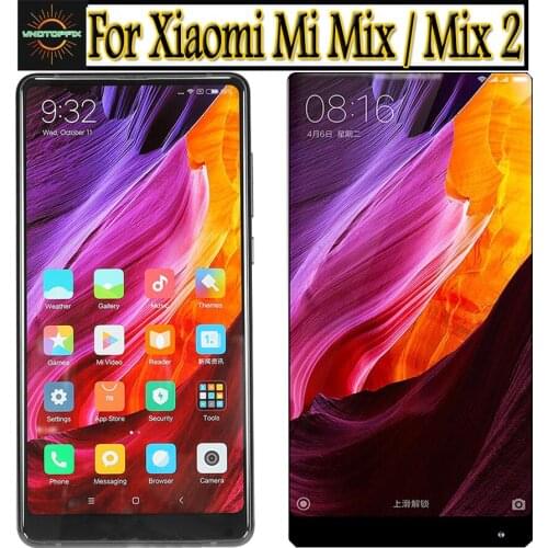 For XiaoMi Mi Mix 2 mix2 LCD Display Touch Screen Digitizer Assmebly With Frame For XiaoMi mi mix lcd display mi mix pro lcd