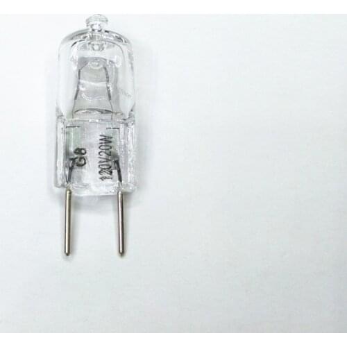 10pcs/lot G8 110v 120V 20W halogen lamp bulb 110v g8 spotlights halogen 110v g8 lamp beads halogen bulb g8 110v 20w