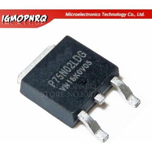 10pcs P75N02LDG TO-252 P75N02 TO252