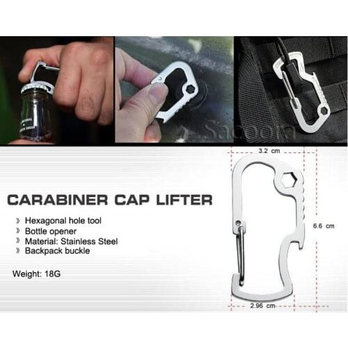 100pcs Stainless Steel EDC Multifunction Outdoor Equipment Pocket Tool Travel Kits