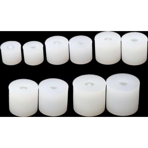 20Pcs Silicone DIY Round Square Beads DIY Mold Jewelry Making Resin Casting Mold