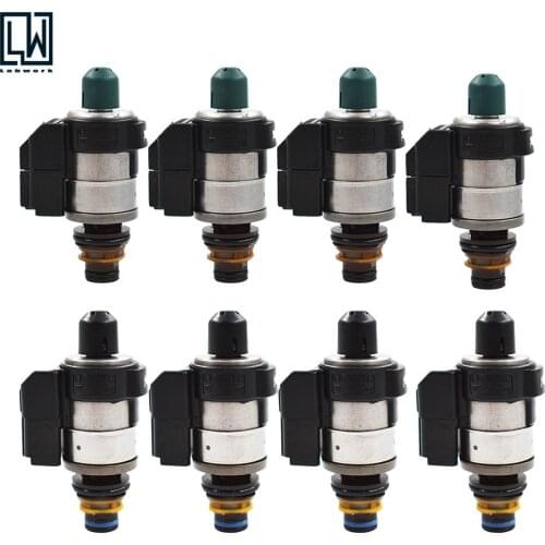 8x 722.9 Solenoids Set Fit For Mercedes Benz 7 Speed Automatic Transmission