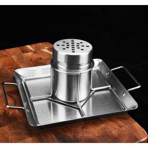 Barbecue Non-Stick Chicken Roaster Accessories Stainless Steel Chicken Roaster Rack Beer Can Chicken Holder for Grill Oven BBQ
