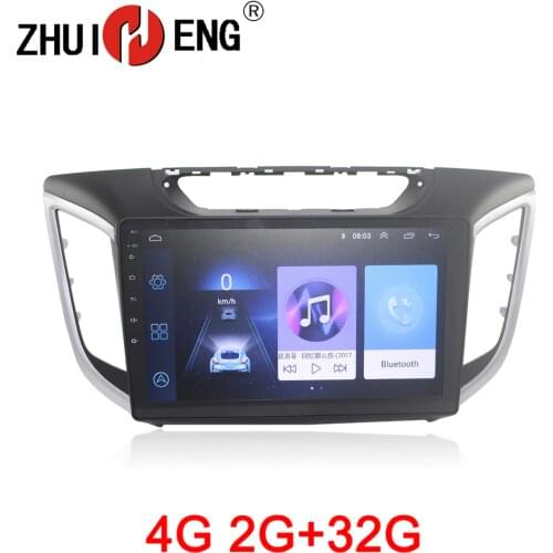 ZHUIHENG 2 din car radio for Hyundai ix25 CRETA 2015-2016 car dvd player GPS navigation car accessory with 2G+32G 4G internet
