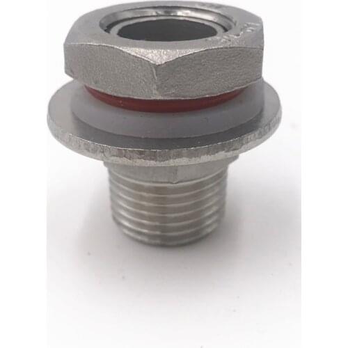Homebrew Hardware Kettle/Keg Weldless Bulkhead,close nipple for home brew,1/2"NPT
