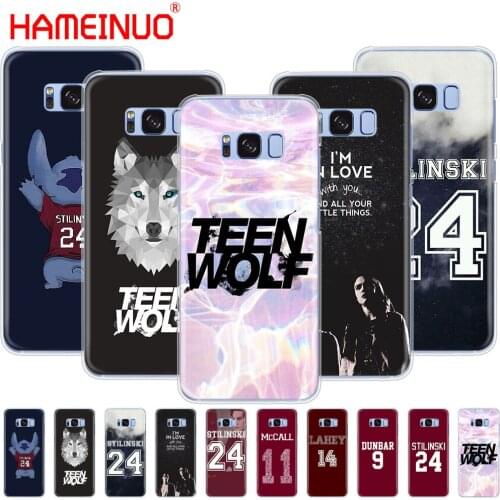 HAMEINUO Teen Wolf Stilinski cell phone case cover for Samsung Galaxy S9 S7 edge PLUS S8 S6 S5 S4 S3 MINI