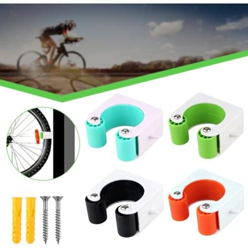 Bicycle Holder Wall Mount Hook Mountain Bike Parking Buckle Portable Wall Rack Indoor Vertical Bracket For Road Racing Cyc