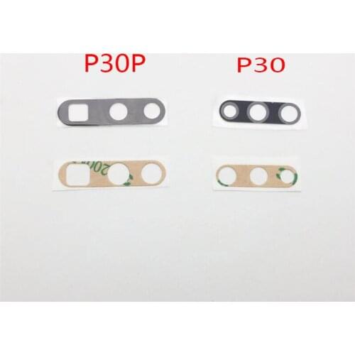 For Huawei P30 P30 Pro P30 Lite Rear Back Camera Glass Lens Cover With Sticker Adhesive