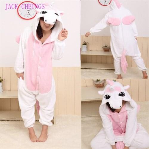 Unicorn Kigurumi Cartoon animal costume unicorn onesies Pajamas adult Pyjamas Unisex pijamas ,sleepwear ,pajamas set