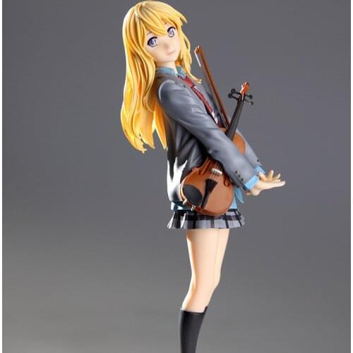 Action figure your lie in april kaori miyazono cartoon doll PVC 20cm box-packed japanese figurine world anime