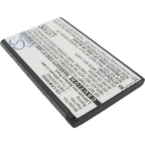 CameronSino for LG GB258 GD350 GM210 GT365 GT-365 Neon KF240 KF245 KF300 KF330 KM380 KM550 KP105 KS360 KT520 KX226T battery