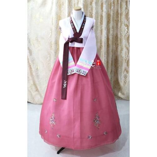 Korea Imported Fabric / Mother Hanbok / Korean Traditional Clothing / Korean Hanbok