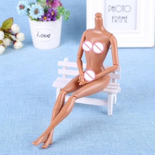 27cm 1/6 Movable 11 Joints DIY Naked BJD Dolls Body for Female Makeup Head BJD Body Accessory Toy for Girls Gift