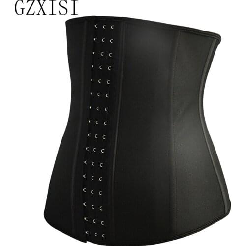 Corset Latex rubber waist trainer Slimming Belt cincher slimming modeling strap hot body shaper slimming latex corset