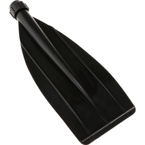 Lightweight PVC Kayak Paddle Blade Canoe Oar Leaf Accessory Attachment Replacement Black