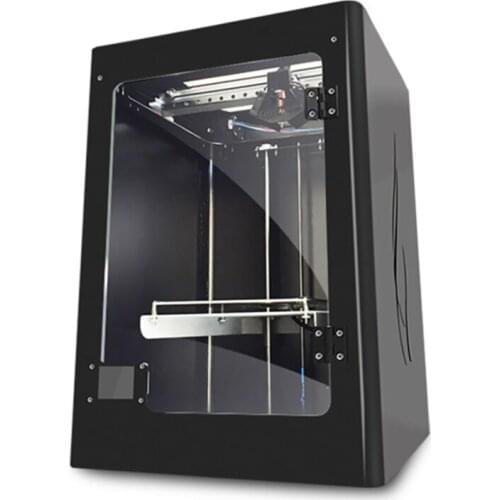 3D Printer Kit FDM industrial grade large size household stereo desktop grade metal black Forming size 220*220*315mm