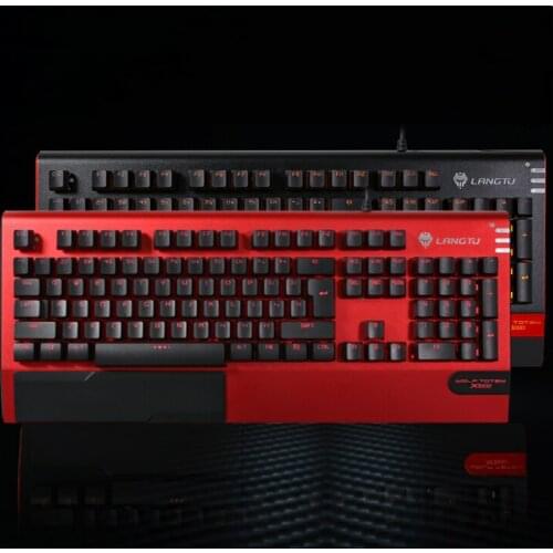 Mechanical keyboard kit wired gaming keyboard blue/black switch suitable for gaming, home, office