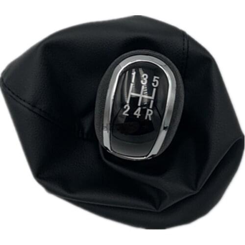 New 5 Speed MT Gear Shift Knob Gaiter Boot Cover For Mercedes Benz C-Class W203 S203 W202 BJ 93-01 For A-Class W168 97-04