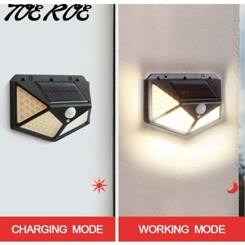 Wall Lamp Solar Lamp Outdoor Solar Super Bright IP65 Waterproof Wireless Wall Lights for Front Door Landscape Garden Yard Fence